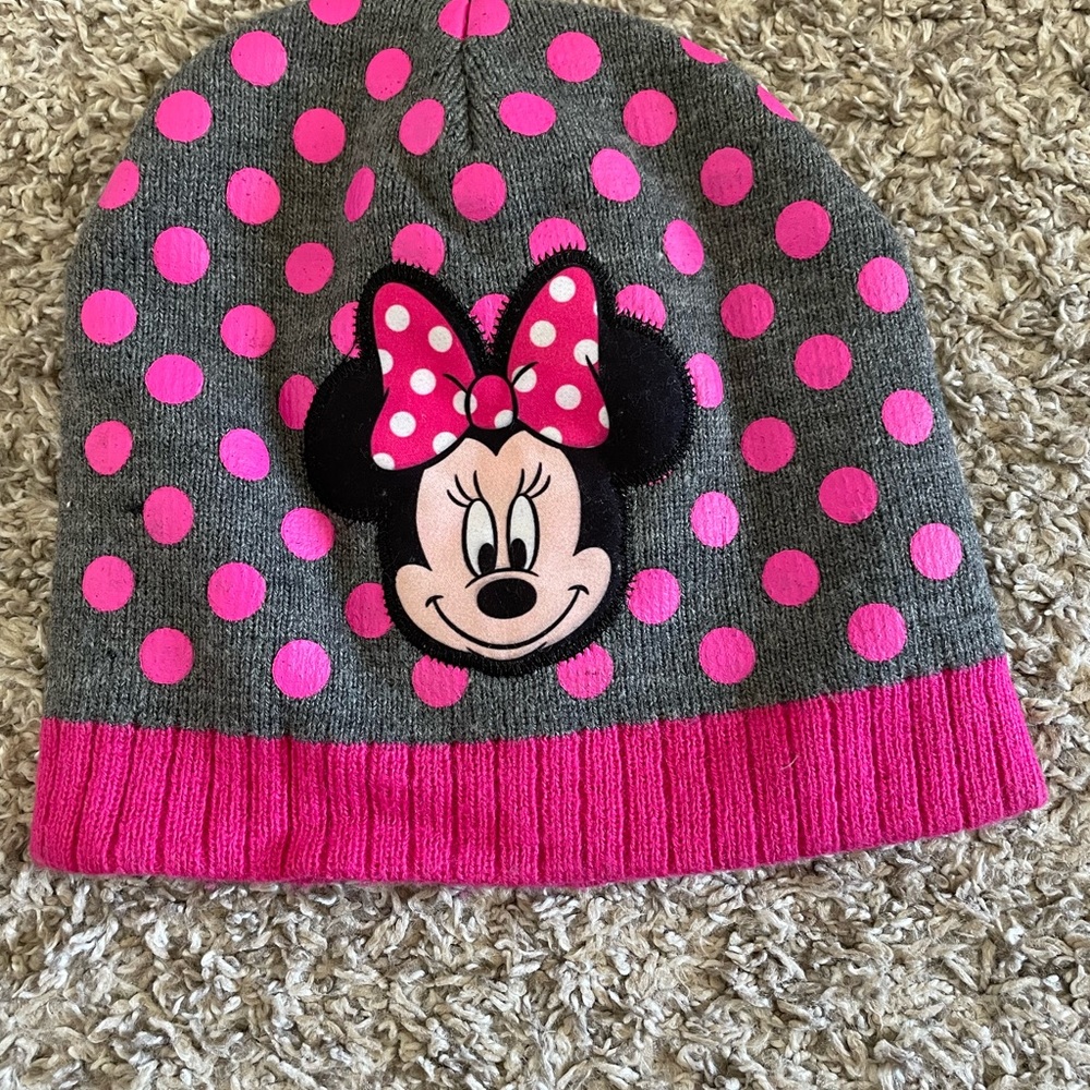 Minnie Mouse winter hat